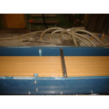 ligne de production de plancher de wpc-ligne en plastique d&#39;extrusion